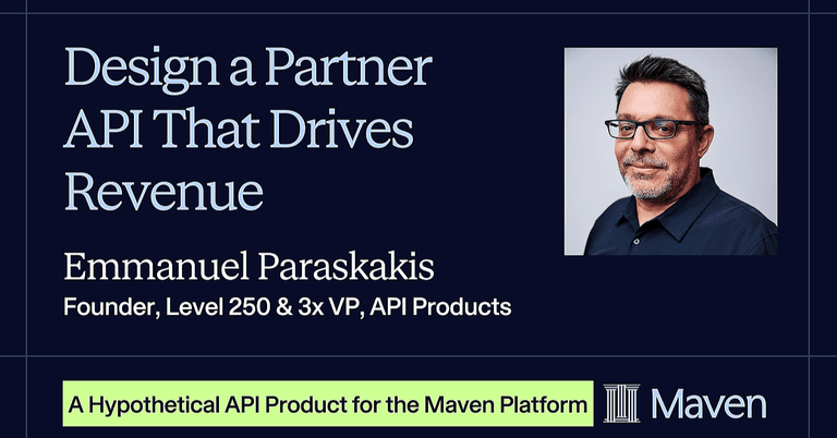 Design a Partner API That Drives Revenue cover image